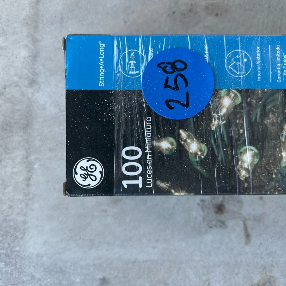 GE String-A-Long Holiday String Lights - Green